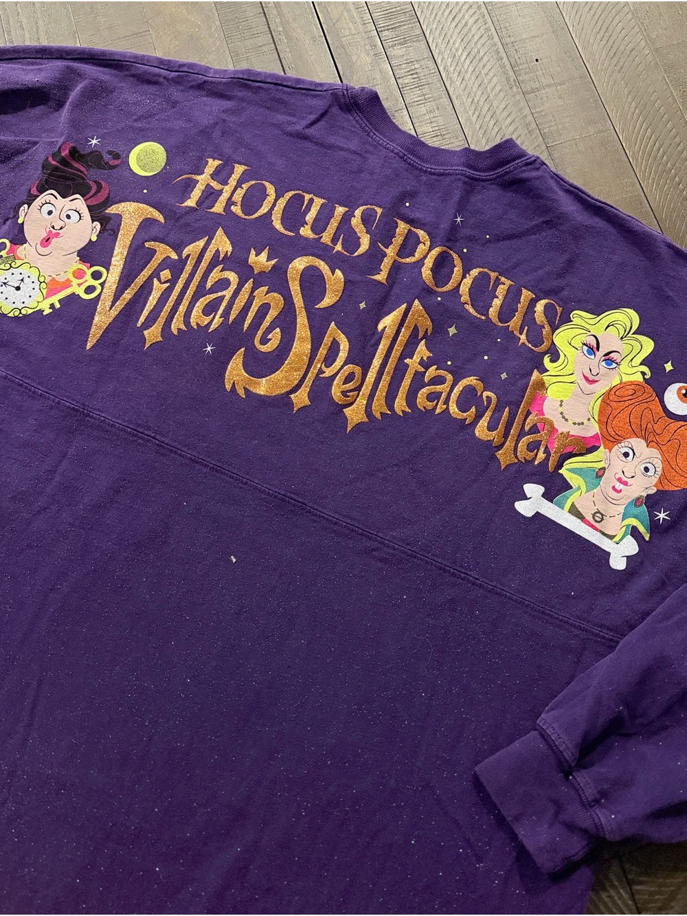 Disney Purple Hocus Pocus Villain Spelltacular Graphic Sweatshirt